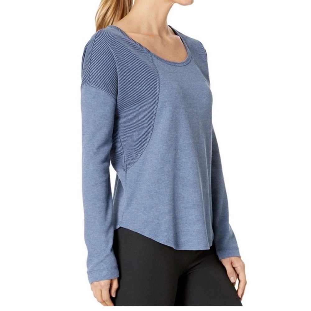 Prana Remi Thermal Top Long Sleeve Waffle Knit M